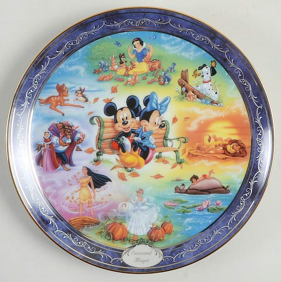 Magical Disney Moments Seasonal Magic - No Box by Bradford Exchange-1