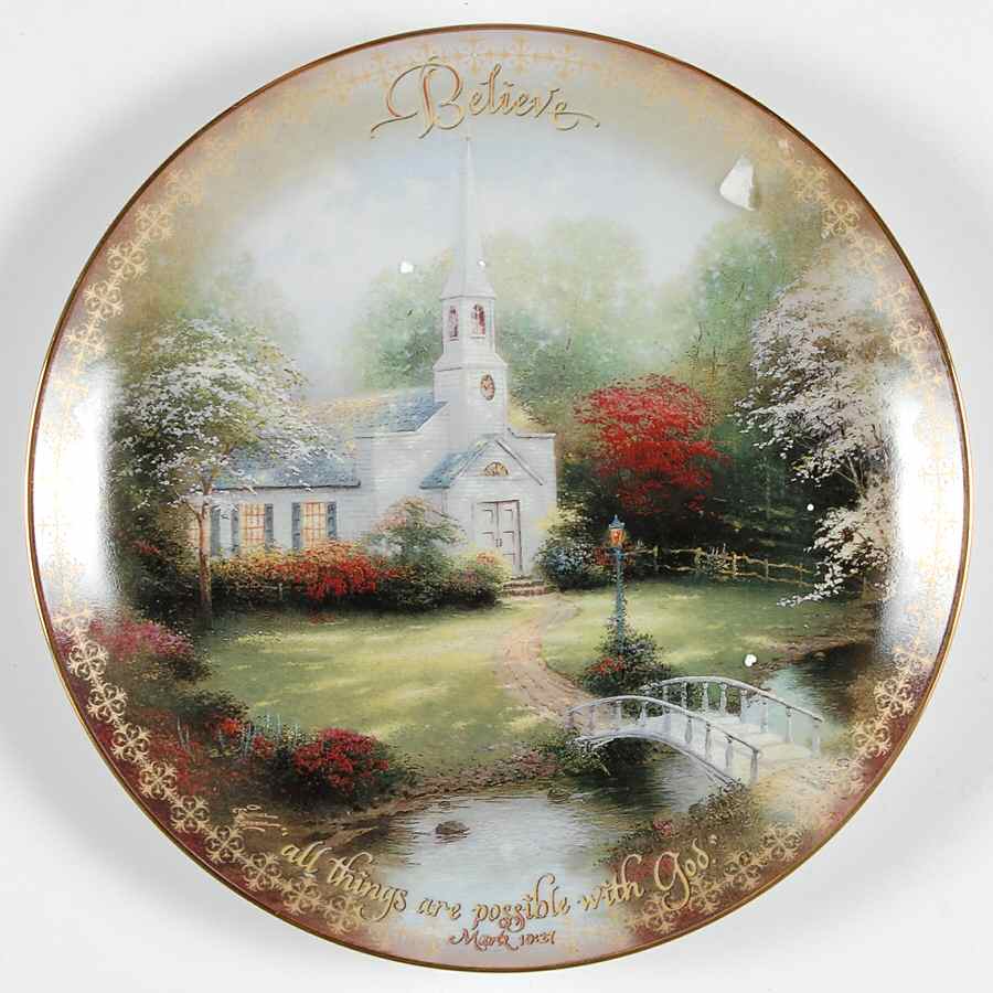Spirit of Life Hometown Chapel - No Box by Bradford Exchange-1