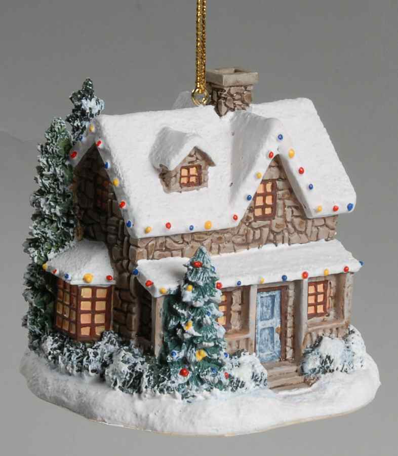 Thomas Kinkades Winter Memories Christmas Eve - No Box by Bradford Editions-1