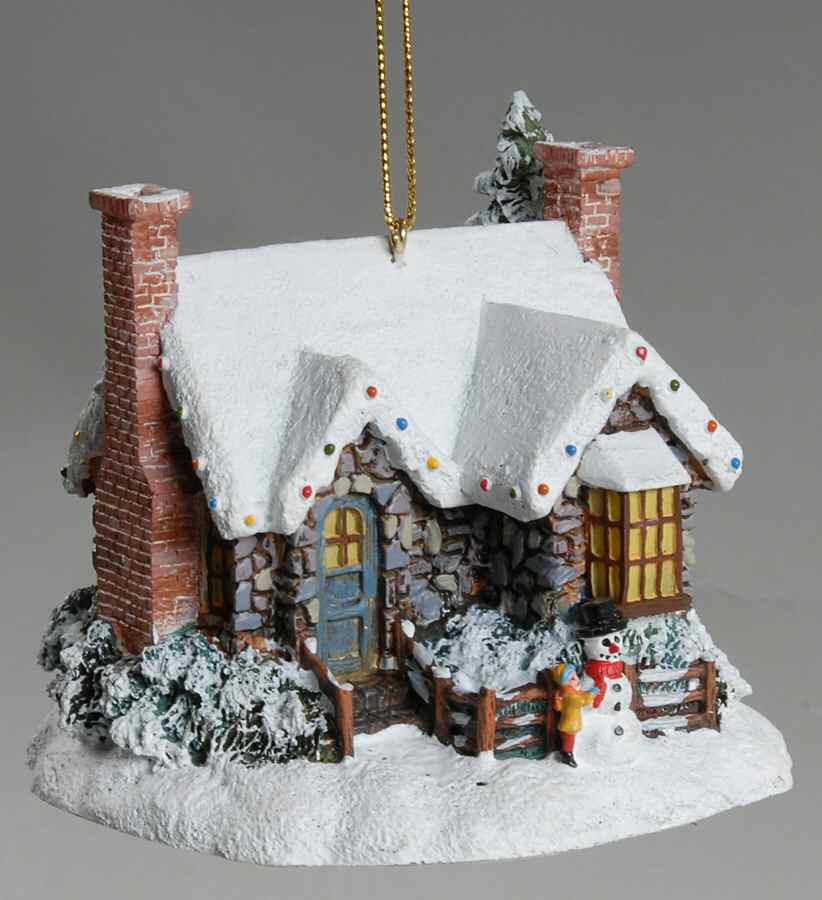 Thomas Kinkades Winter Memories A Christmas Welcome - No Box by Bradford Editions-1