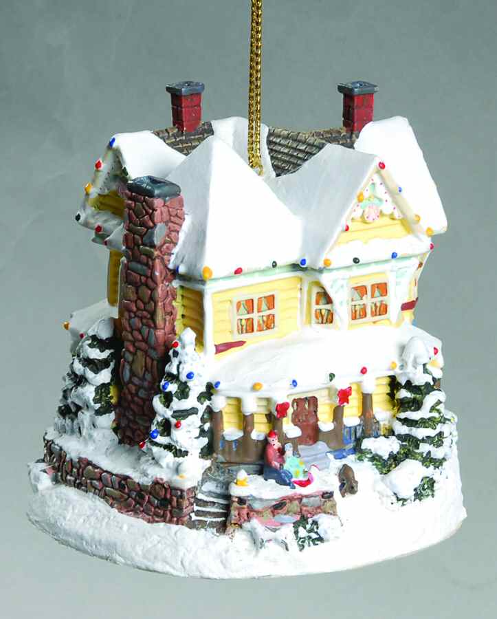 Thomas Kinkades Winter Memories Homestead - No Box by Bradford Editions-1