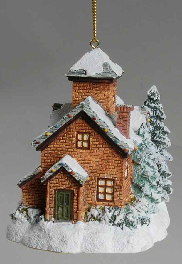 Thomas Kinkades Winter Memories A Winter's Day - No Box by Bradford Editions-1