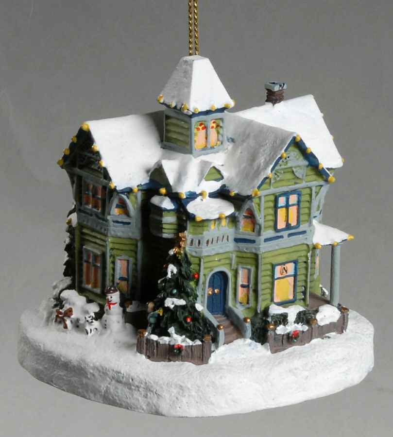 Thomas Kinkades Winter Memories Victorian Christmas Ii  - No Box by Bradford Editions-1