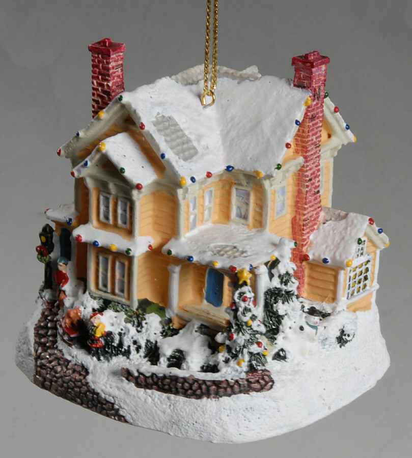 Thomas Kinkades Winter Memories A Holiday Gathering - No Box by Bradford Editions-1