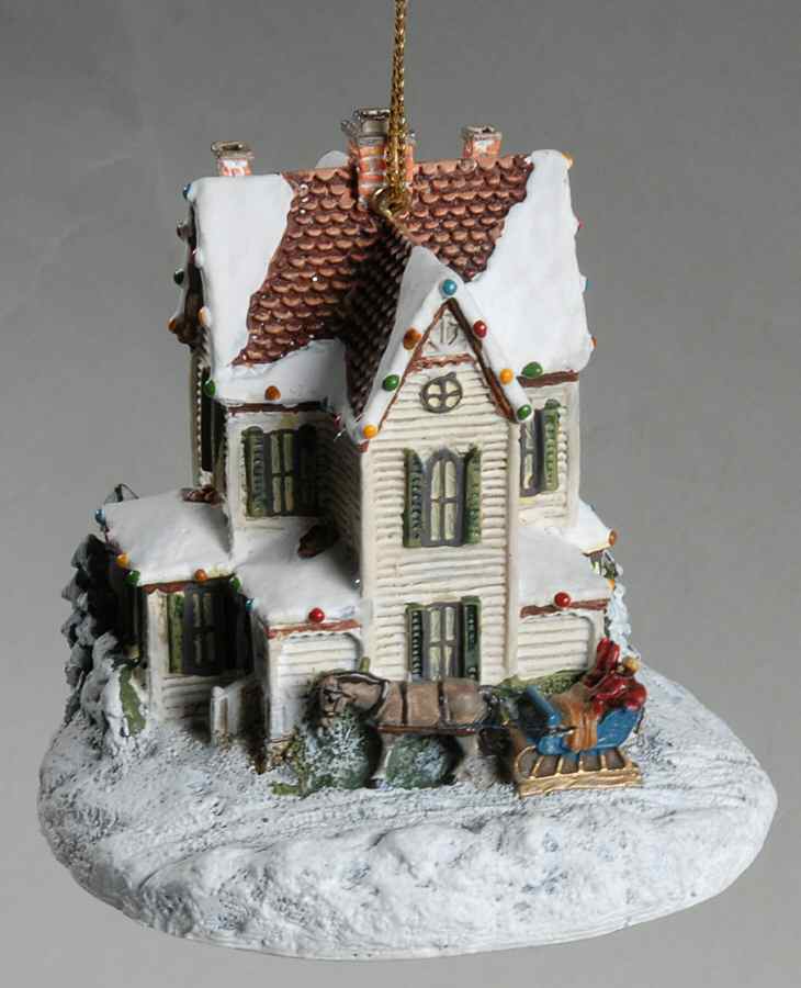 Thomas Kinkades Winter Memories Christmas Morning - No Box by Bradford Editions-1