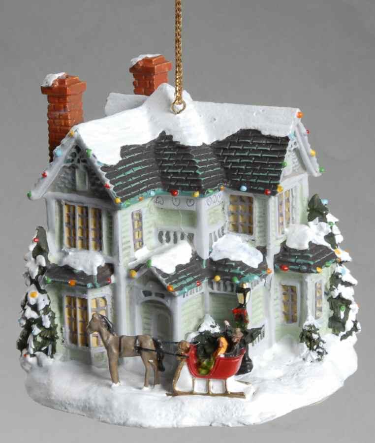 Thomas Kinkades Winter Memories Winter Afternoon - No Box by Bradford Editions-1