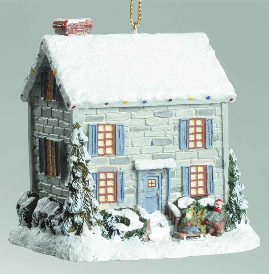 Thomas Kinkades Winter Memories Winter Moments - No Box by Bradford Editions-1