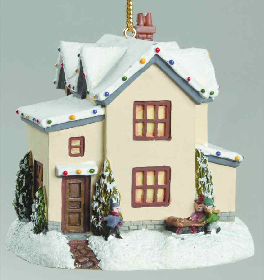 Thomas Kinkades Winter Memories Lights Of Home - No Box by Bradford Editions-1