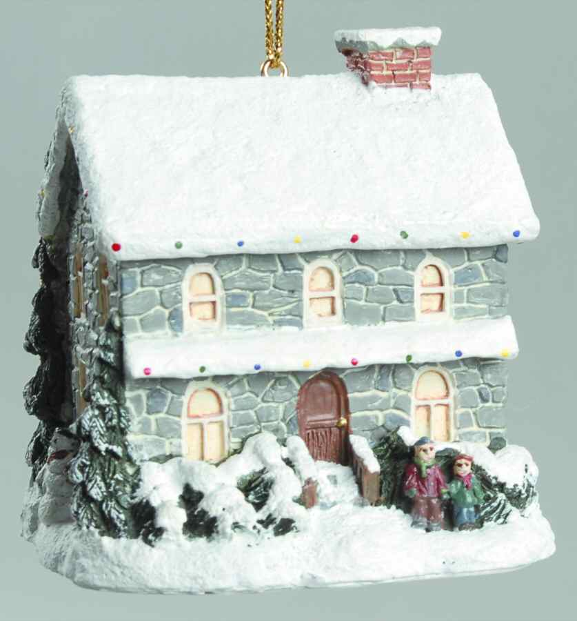Thomas Kinkades Winter Memories Holiday Morning - No Box by Bradford Editions-1