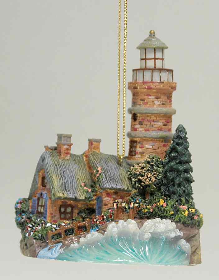 Thomas Kinkade Illuminated Lighthouse Sweetheart Lighthouse - No Box by Bradford Editions-1