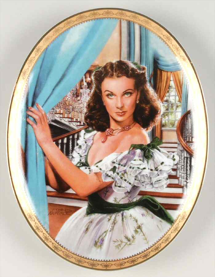 Gone With The Wind-Cameo Memories The Jewel Of The South - No Box by Bradford Exchange-1