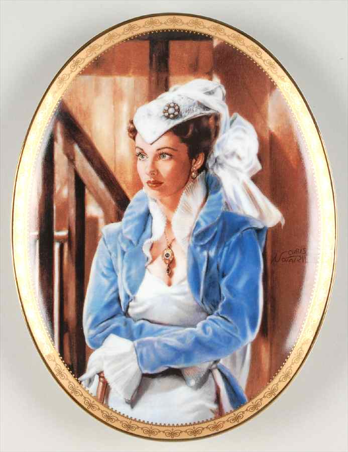Gone With The Wind-Cameo Memories Sapphire Splendor - No Box by Bradford Exchange-1