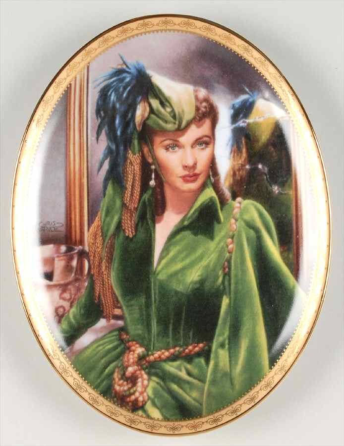 Gone With The Wind-Cameo Memories Steel Magnolia - No Box by Bradford Exchange-1