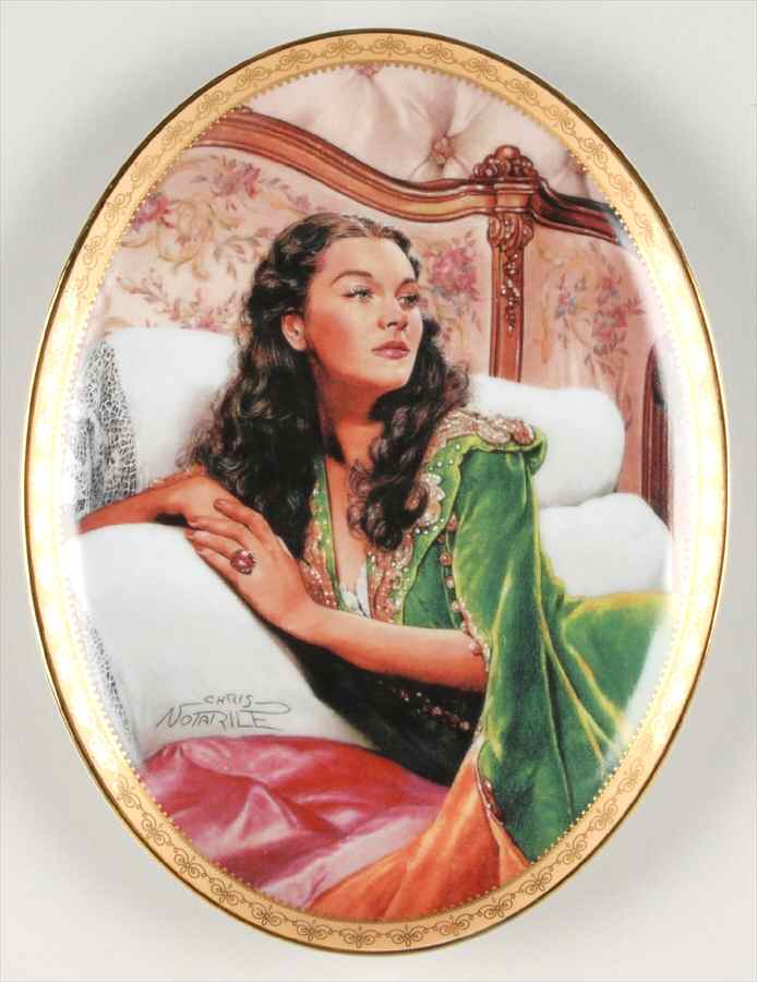 Gone With The Wind-Cameo Memories Emerald Elegance - No Box by Bradford Exchange-1