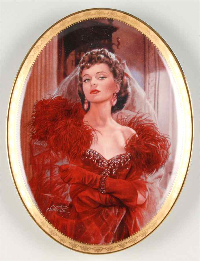 Gone With The Wind-Cameo Memories Ruby Rebellion - No Box by Bradford Exchange-1