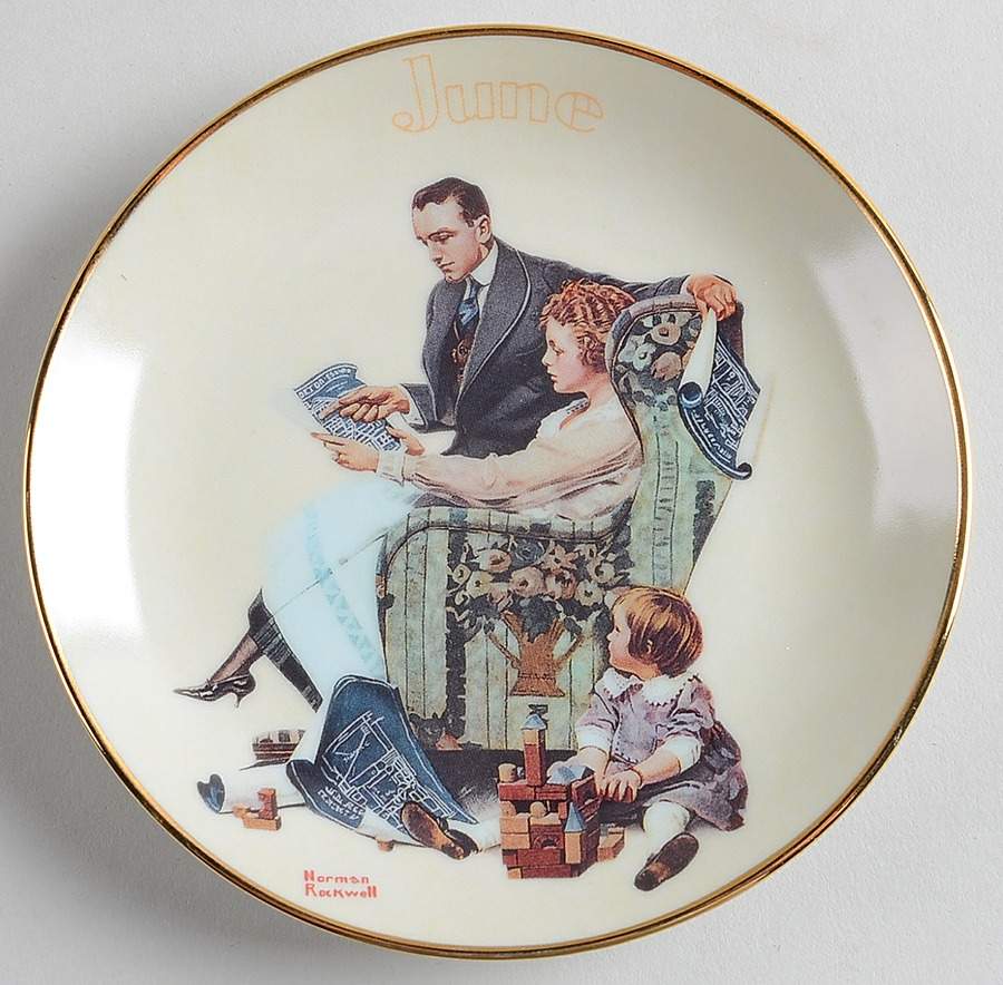 For All Time June-Building Our Future - No Box by Bradford Exchange-1