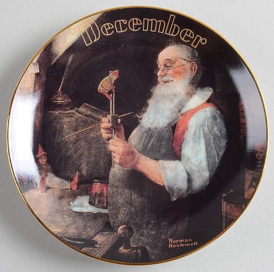 For All Time December-Santa's Workshop - No Box by Bradford Exchange-1