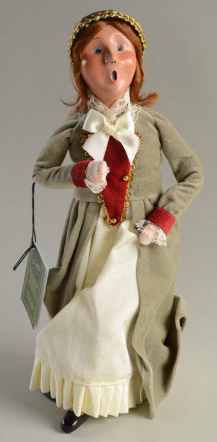 Twelve Days of Christmas Carolers Nine Ladies Dancing Woman - No Box by Byers' Choice Ltd-1