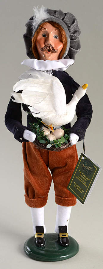 Twelve Days of Christmas Carolers Six Geese A-Laying Man - No Box by Byers' Choice Ltd-1