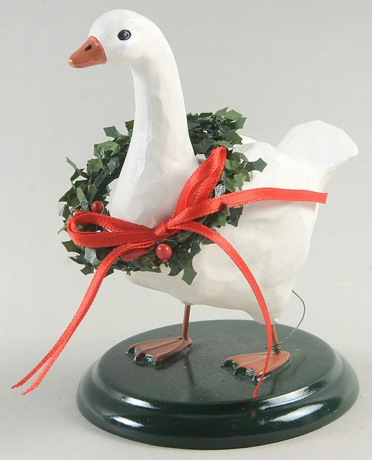 Twelve Days of Christmas Carolers Christmas Goose - No Box by Byers' Choice Ltd-1