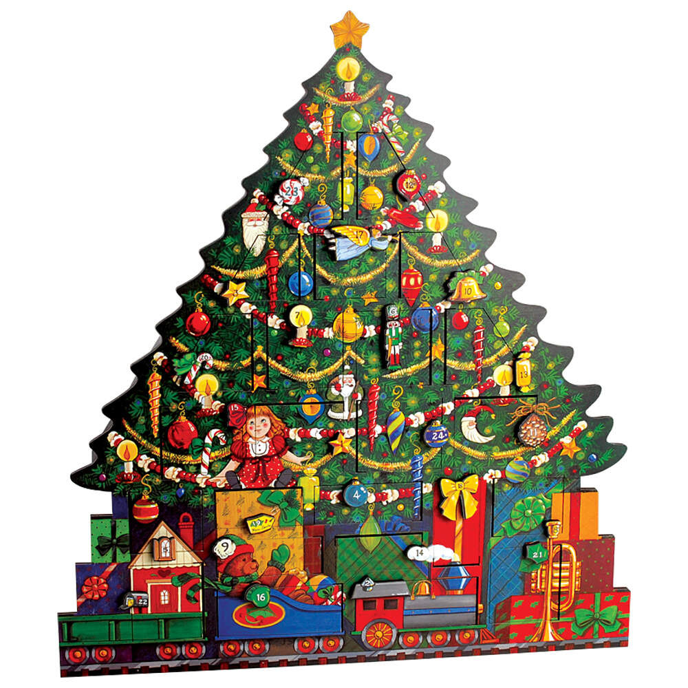 Traditions Advent Calendars Christmas Tree Calendar  - No Box by Byers' Choice Ltd-1