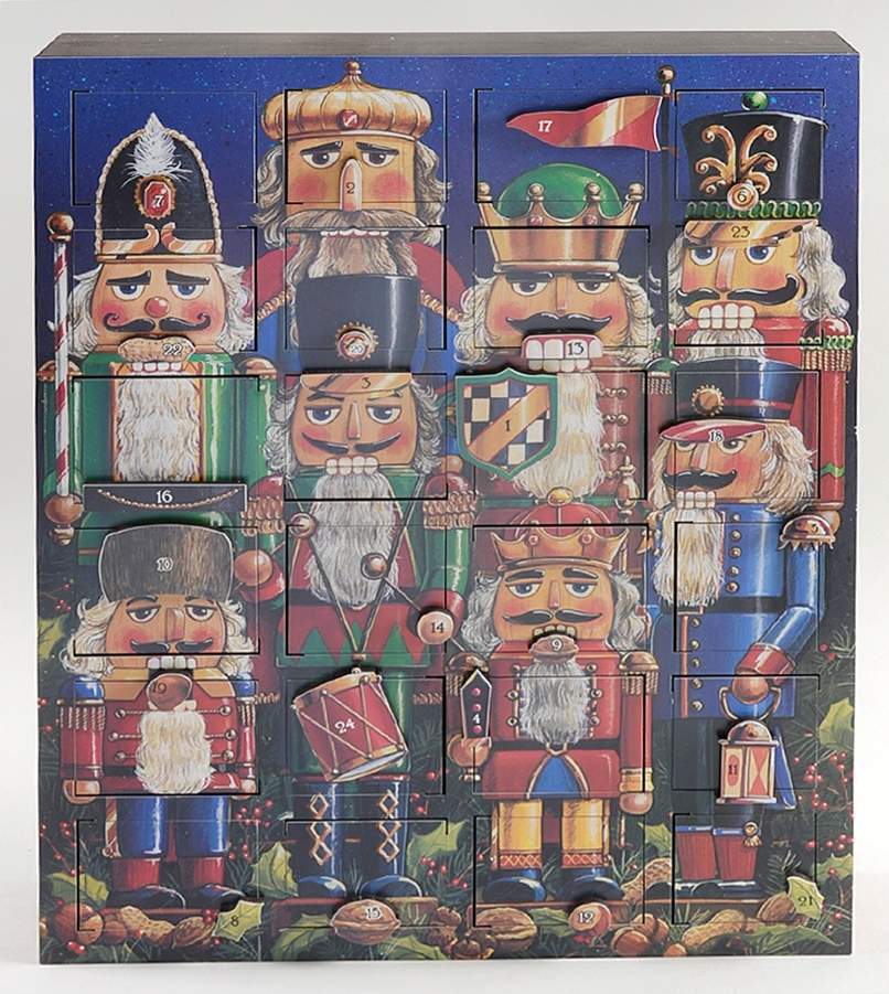 Traditions Advent Calendars Nutcracker - Boxed by Byers' Choice Ltd-1