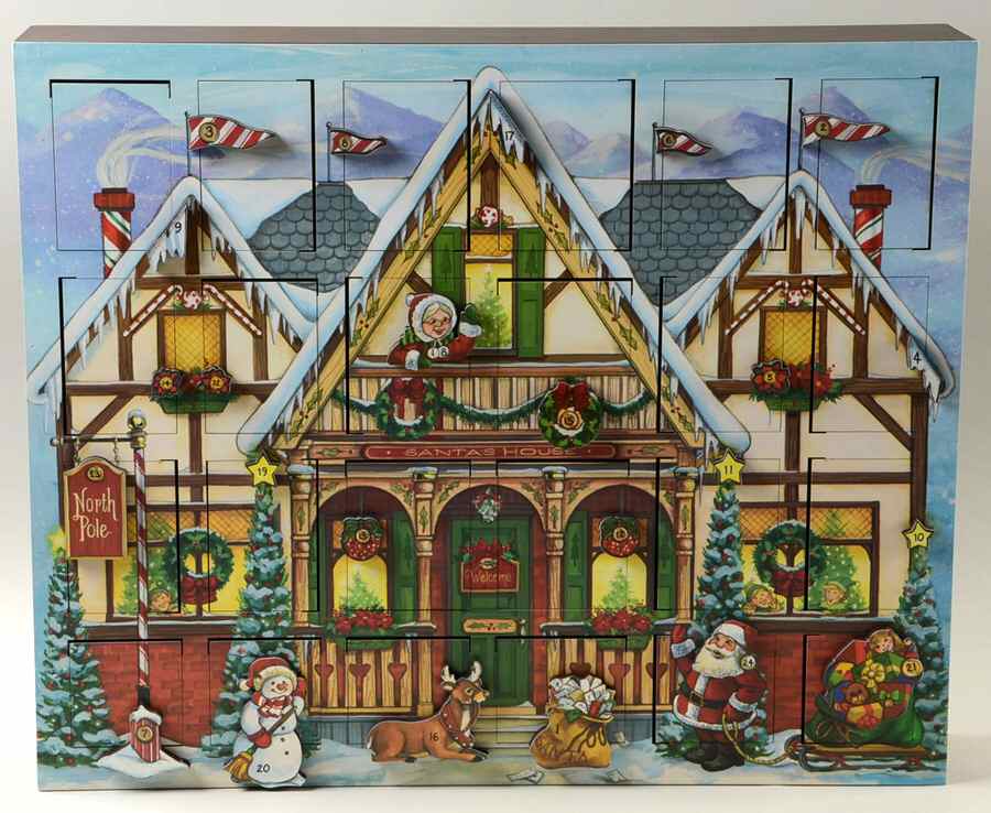 Traditions Advent Calendars North Pole Musical Calendar - Boxed by Byers' Choice Ltd-1