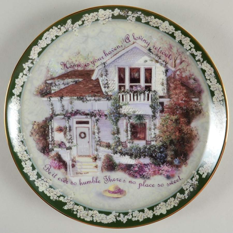 Welcome Home Home Is Your Haven - No Box by Bradford Exchange-1