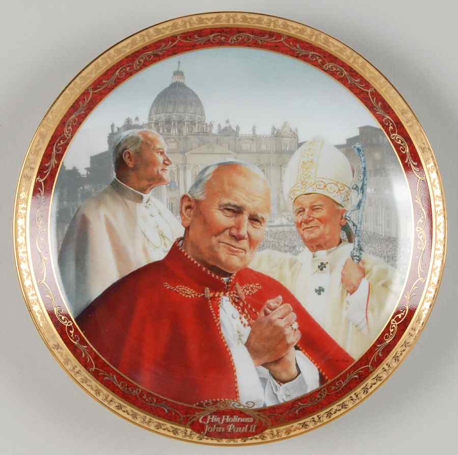 His Holiness John Paul II Vicar Of Christ - No Box by Bradford Exchange-1