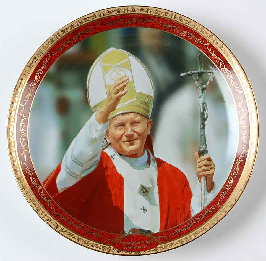 His Holiness John Paul II Sovereign Pointiff - No Box by Bradford Exchange-1