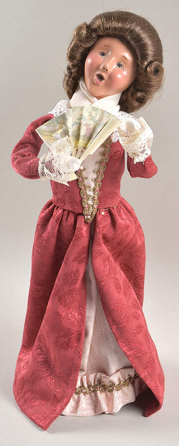 Williamsburg Grand Illumination Woman - No Box by Byers' Choice Ltd-1