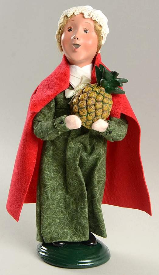 Williamsburg Girl With Pineapple - No Box by Byers' Choice Ltd-1