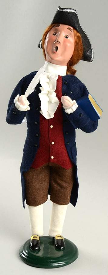 Williamsburg Thomas Jefferson-Patriotic Man - No Box by Byers' Choice Ltd-1