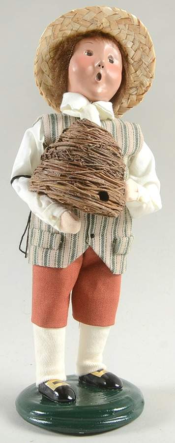 Williamsburg Boy With Beehive - No Box by Byers' Choice Ltd-1
