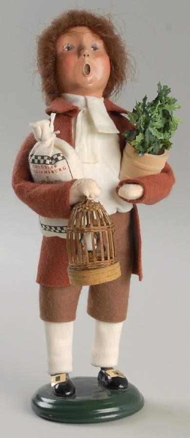 Williamsburg Colonial Shopping Boy - No Box by Byers' Choice Ltd-1