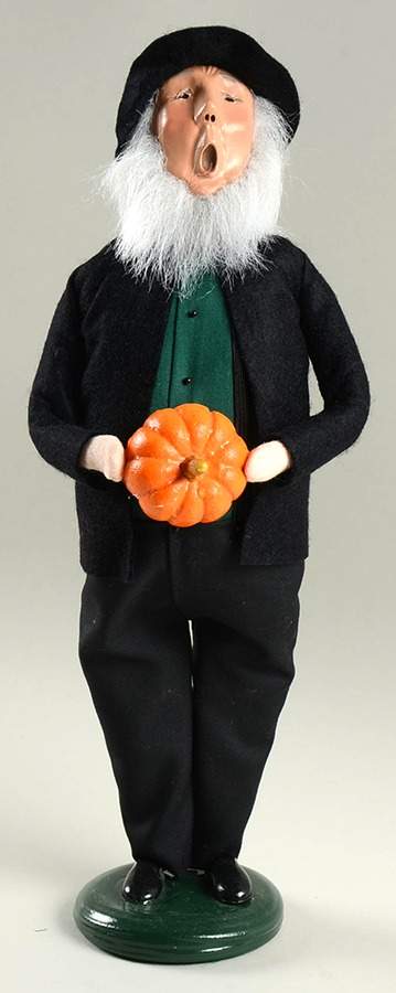 Amish Collection Grandfather With Pumpkin - No Box by Byers' Choice Ltd-1