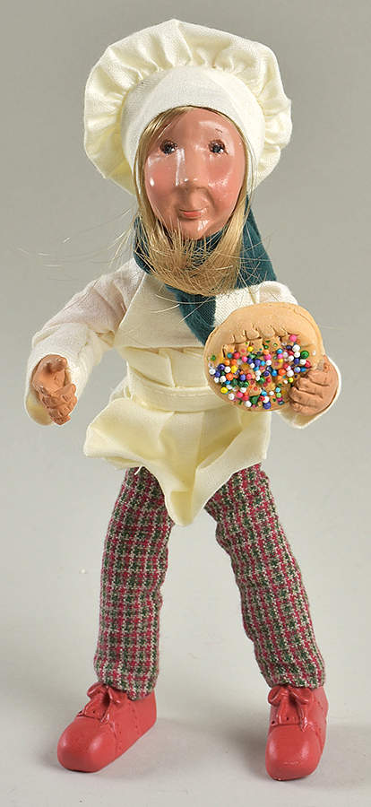 Bakerkins Sprinkle-Baker With Cookie - No Box by Byers' Choice Ltd-1
