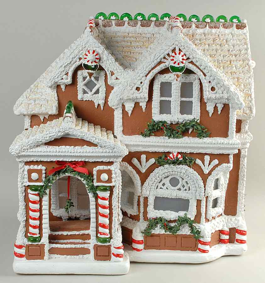 Bakerkins Peppermint Porch - No Box by Byers' Choice Ltd-1