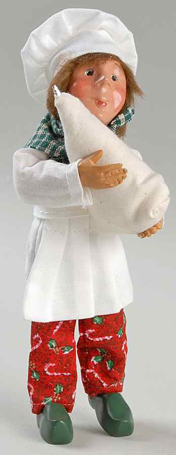Bakerkins Squeeze-Baker With Pastry Bag - No Box by Byers' Choice Ltd-1