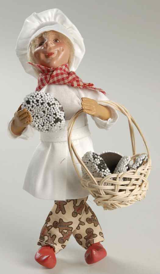 Bakerkins Frenchy-Baker With Nonpareils - No Box by Byers' Choice Ltd-1
