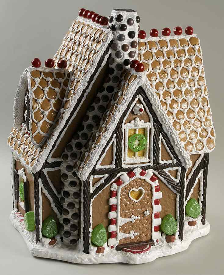 Bakerkins Rock Candy Chimney - No Box by Byers' Choice Ltd-1