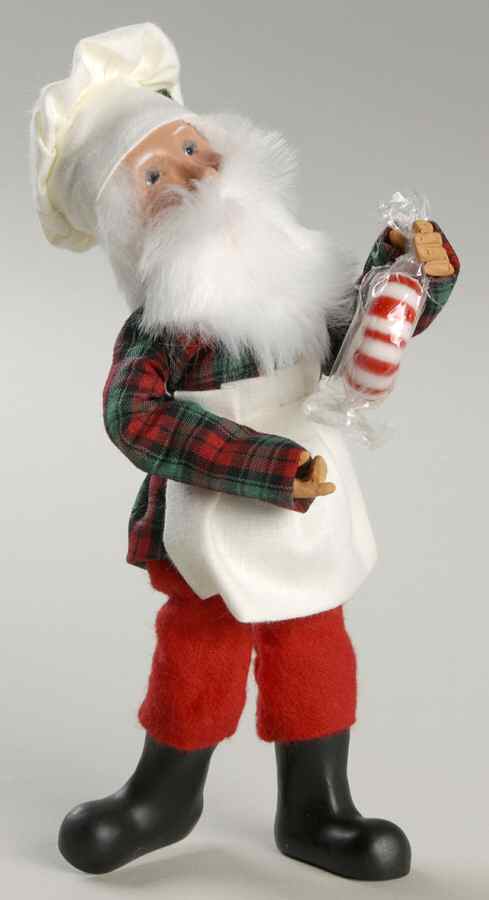 Bakerkins Baking Santa - No Box by Byers' Choice Ltd-1