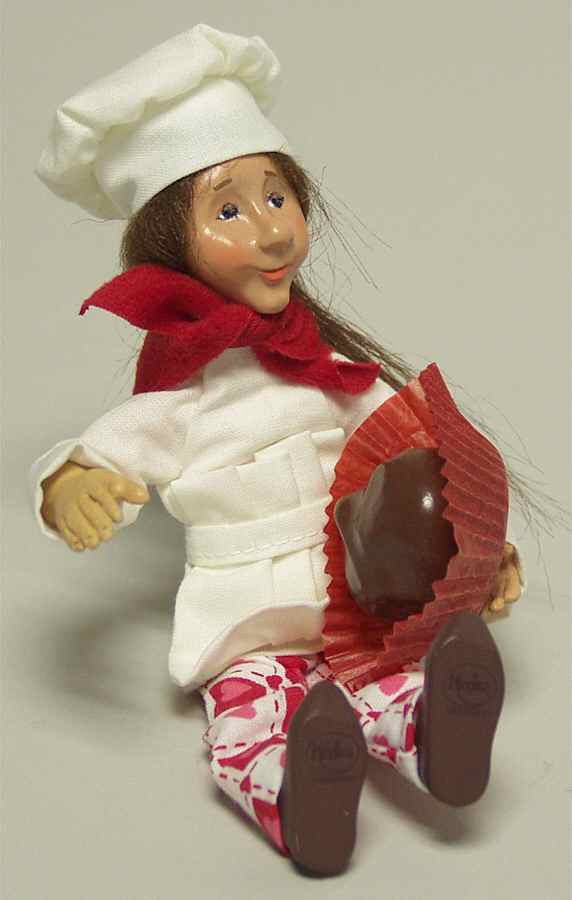 Bakerkins Cocoa-Baker With Chocolate - No Box by Byers' Choice Ltd-1