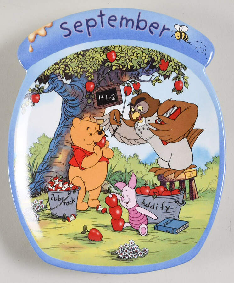 Classic Pooh September - No Box by Bradford Exchange-1