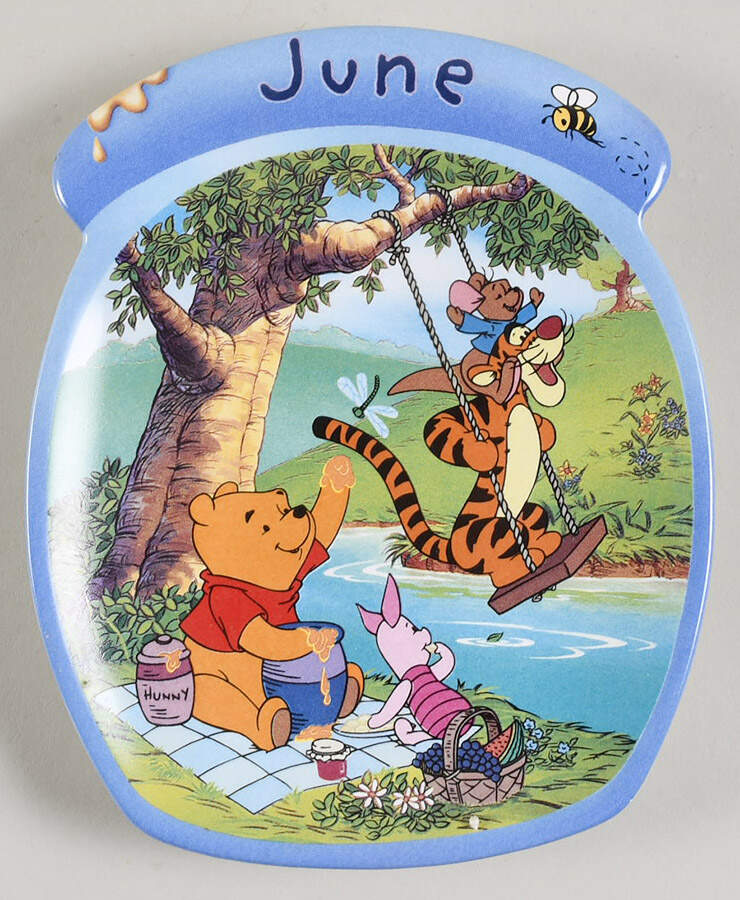 Classic Pooh June - No Box by Bradford Exchange-1