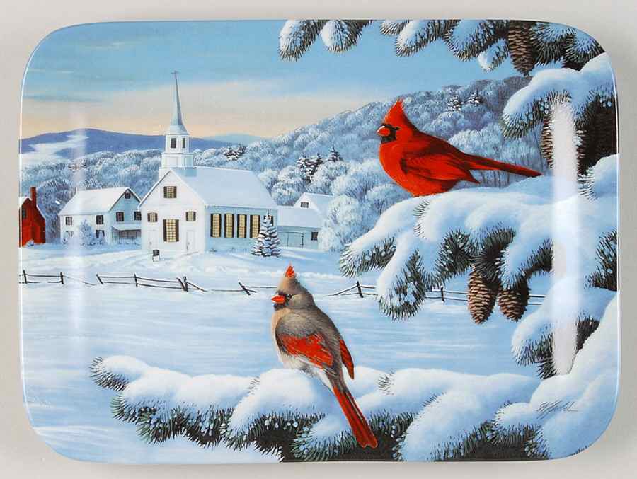A Country Wonderland Dawn's Early Light - No Box by Bradford Exchange-1