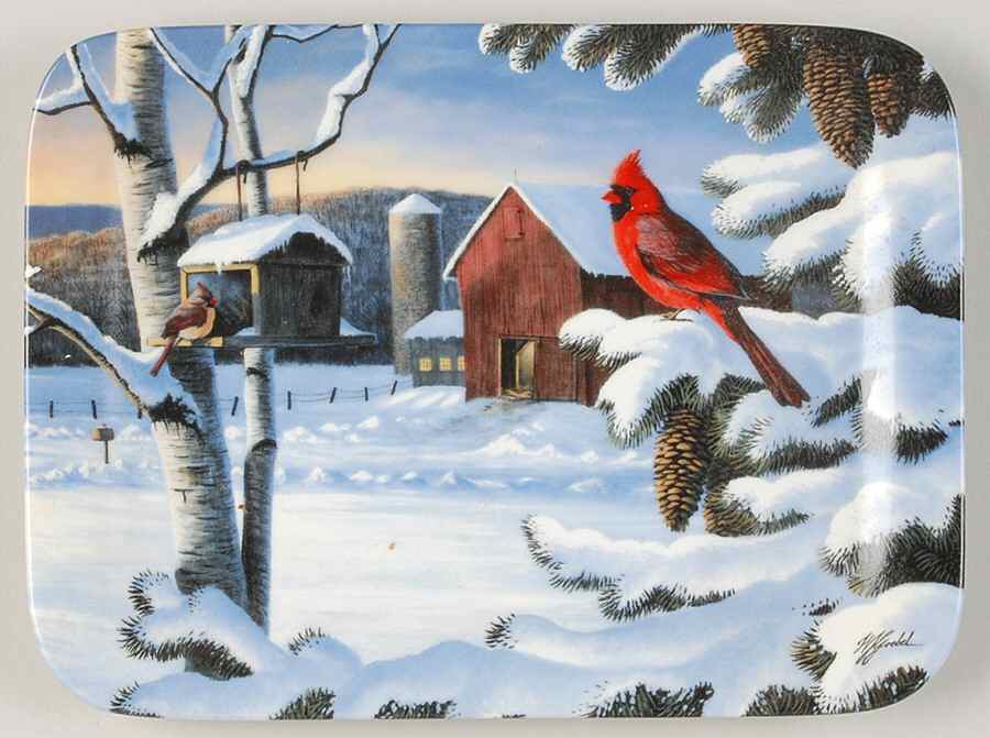 A Country Wonderland First Blush Of Morning - No Box by Bradford Exchange-1