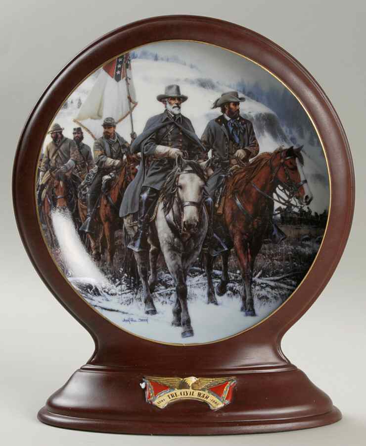 Tales of the Civil War Return To Clark's Mountain - No Box by Bradford Exchange-1