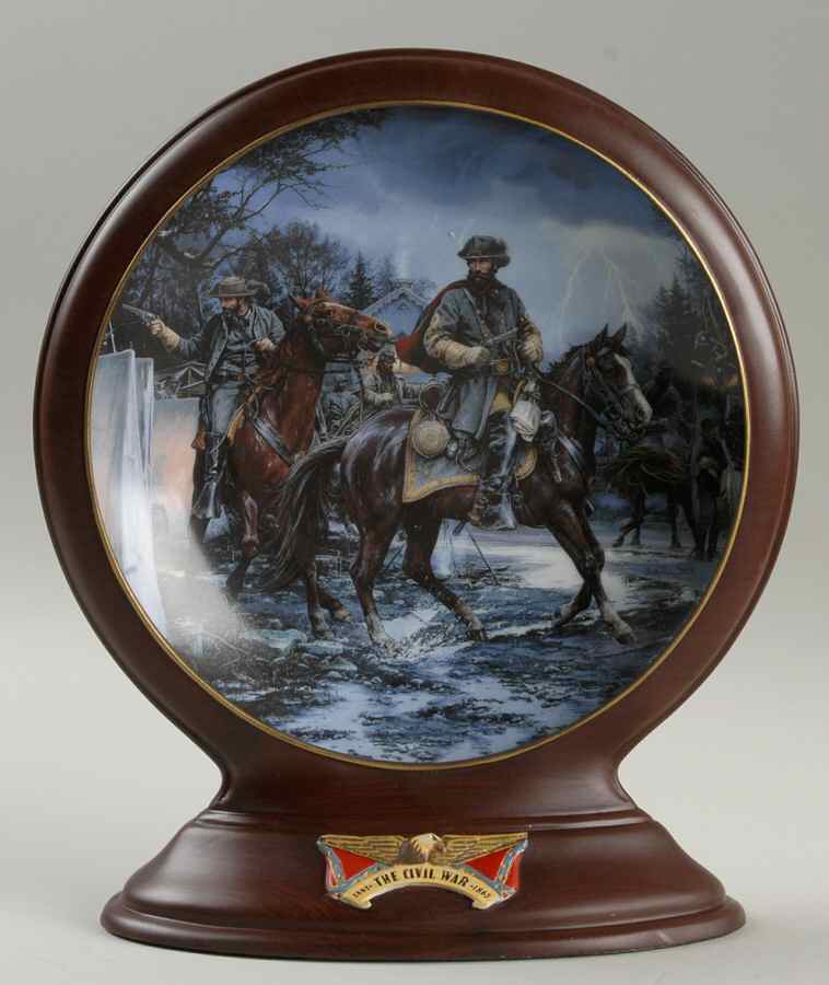 Tales of the Civil War Lightning At Catlett's Station - No Box by Bradford Exchange-1