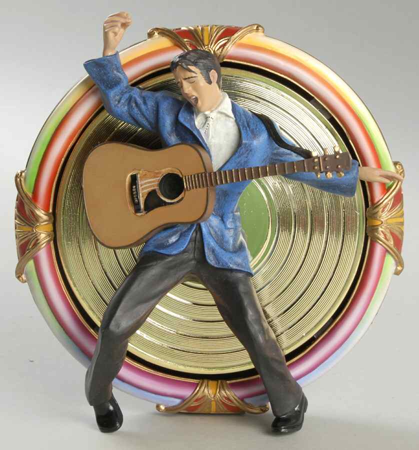 Elvis King of Rock N Roll Hound Dog - No Box by Bradford Exchange-1